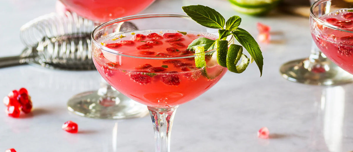 Winterlicher Aperitif Mit Prosecco